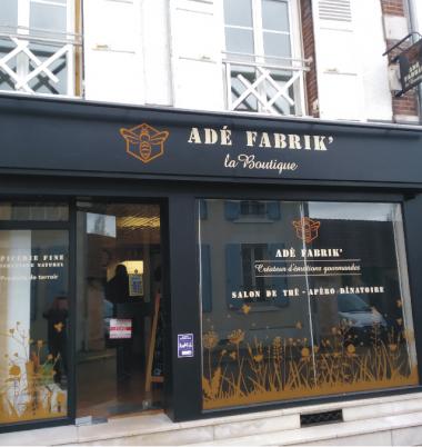 Devanture boutique ADE FABRIK Appoigny 89